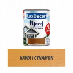 LUXDECOR NJORD-Impregnat Do Elewacji Drew. Kawa i Cynamon 2,5L